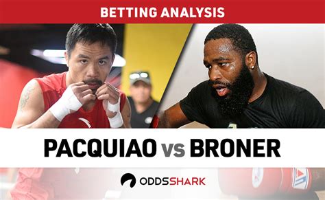 pacquiao betting odds|Pacquiao vs Broner Betting Odds and Prediction.